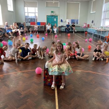Kids' party with Snowy the rabbit in Chellaston