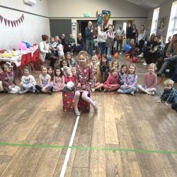 Alvaston Park Community Building party venue in South Derby Children enjoying a birthday magic show in Alvaston Derby