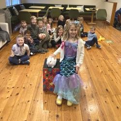 Keyworth Village Hall hire for kids birthday celebrations Magic Stuart entertainer performing at Keyworth Village Hall South Nottinghamshire