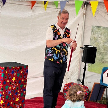 Family-friendly magic shows bringing laughter and wonder to venues throughout Leicestershire.
