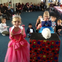 magic and balloon twisting for kids parties in Lichfield