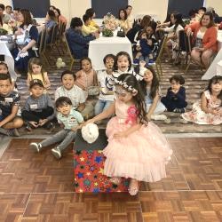 Spacious party games setup inside Quorn Village Hall LE12