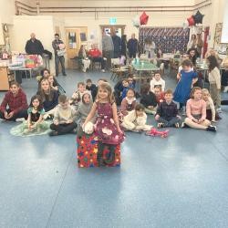 Ruddington Village Hall party venue hire for families Interactive kids magic show at Ruddington Village Hall in Nottinghamshire.