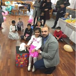 The Patchills Centre venue hire for family birthday parties Magic Stuart entertainer set up at The Patchills Centre Mansfield