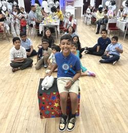 Magic Stuart entertainer performing at Walton Village Hall S40 Chesterfield